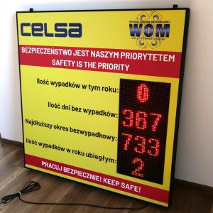 Tablica BHP 120cm x 120cm